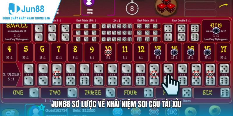 JUN88 sơ lược về khái niệm soi cầu tài xỉu