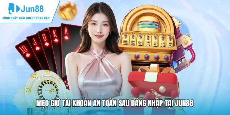 Mẹo giữ tài khoản an toàn sau đăng nhập tại JUN88